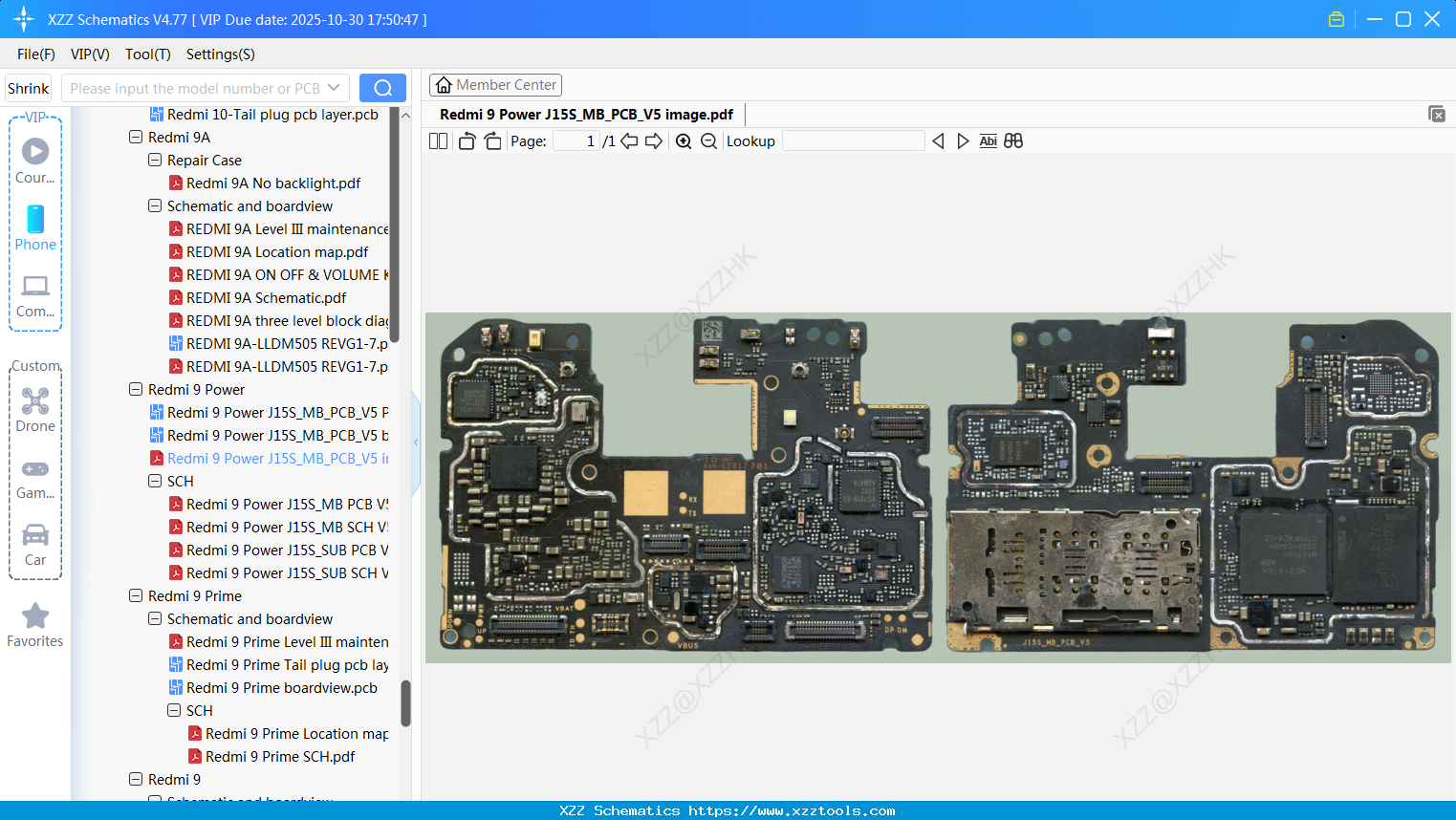 Xiaomi Redmi 9 Power J15S_MB_PCB_V5 Image